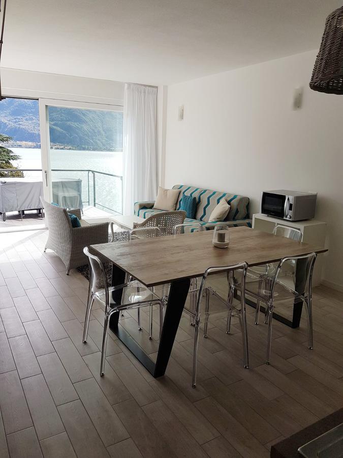 Baia Blu - Luxury Apartments With Pool Cremia 外观 照片