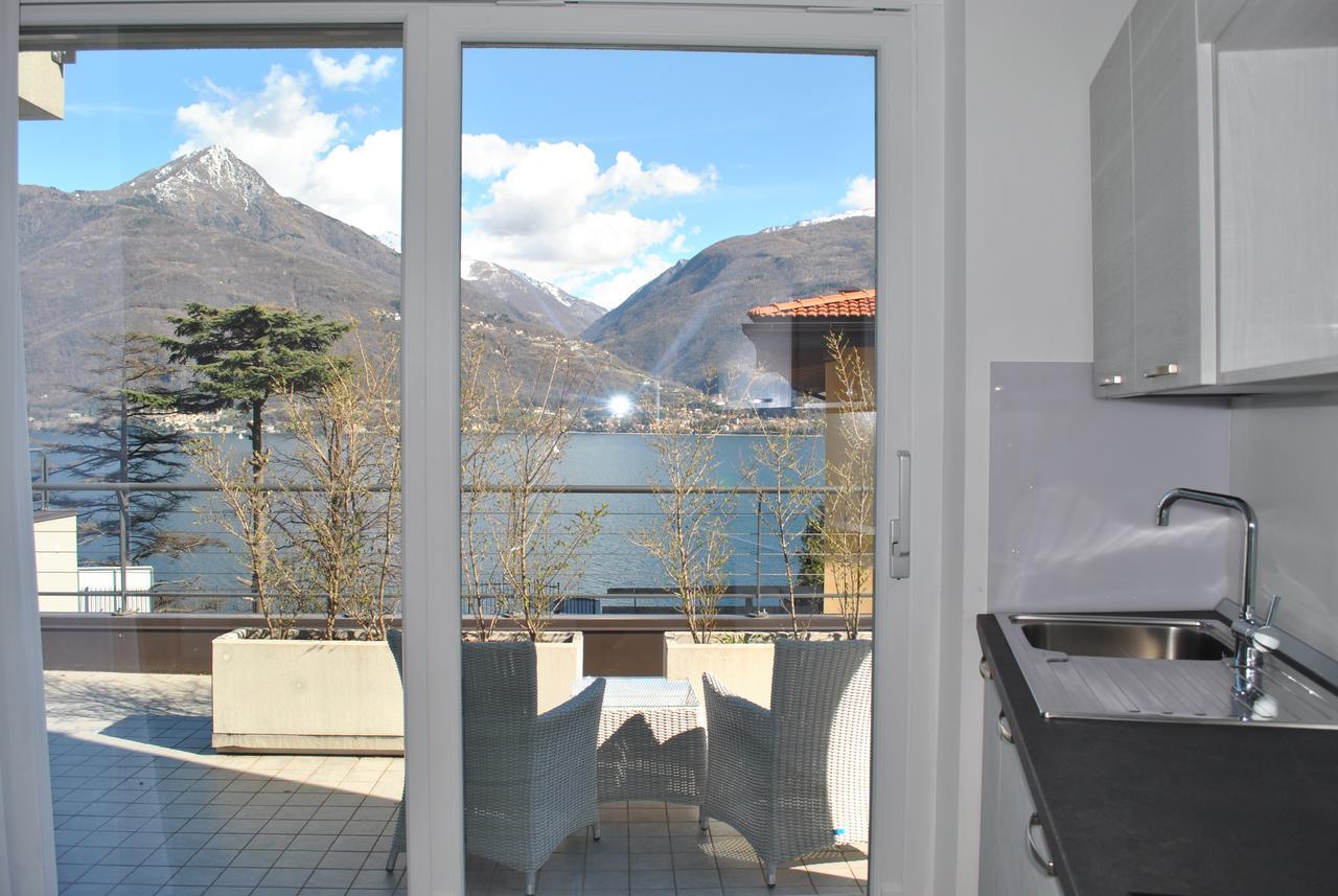 Baia Blu - Luxury Apartments With Pool Cremia 外观 照片