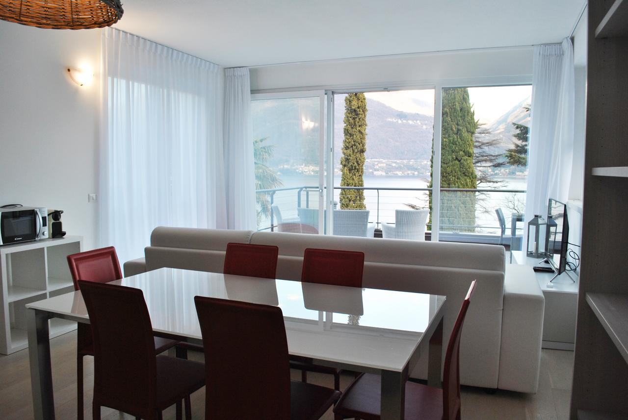 Baia Blu - Luxury Apartments With Pool Cremia 外观 照片